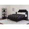Flash Furniture Brighton Queen Platform Bed Set, Black SL-BM-7-GG - alternate 1